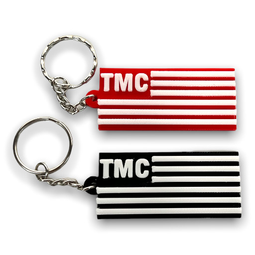 Nipsey Hussle TMC Flag Keychain The Marathon Continues