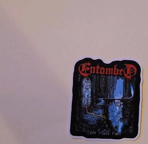 ENTOMBED CARCASS POSSESSED INCANTATION Death Metal Sticker Pack 3.5-5 Inches