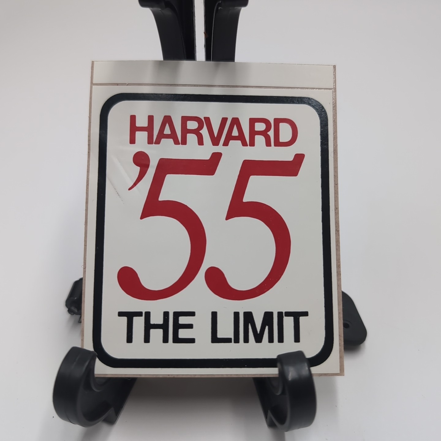 Harvard University Harvard 55 The Limit Vintage Sticker Decal Class Of 1955