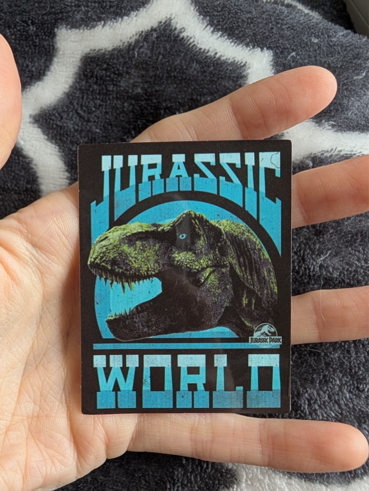 Jurassic Park Dinosaur Sticker Vinyl Decal | T-Rex Movie Film Fan Art