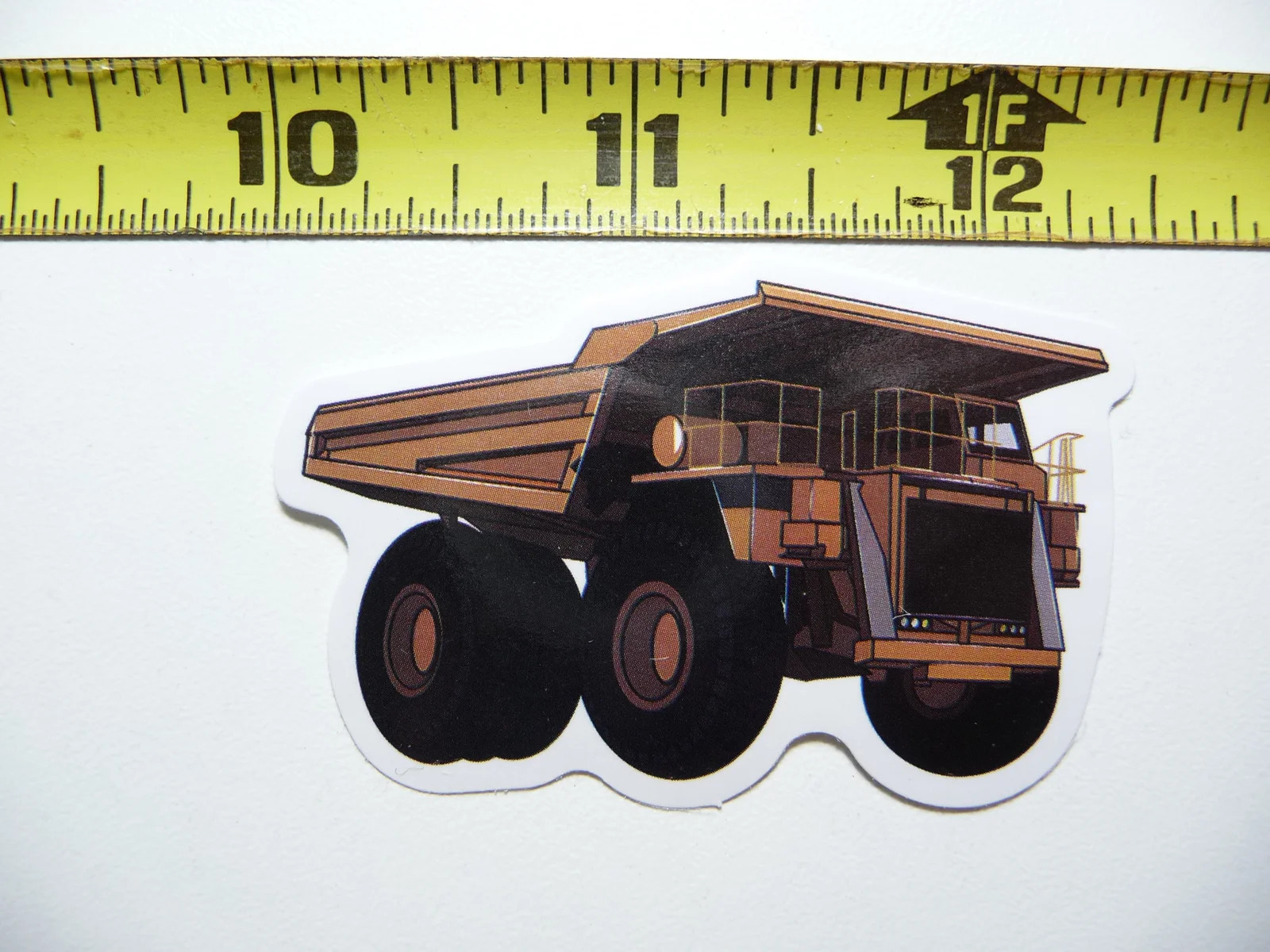 COAL MINING DUMP TRUCK SMALL STICKER DECAL CONSTRUCTION MACHINERY