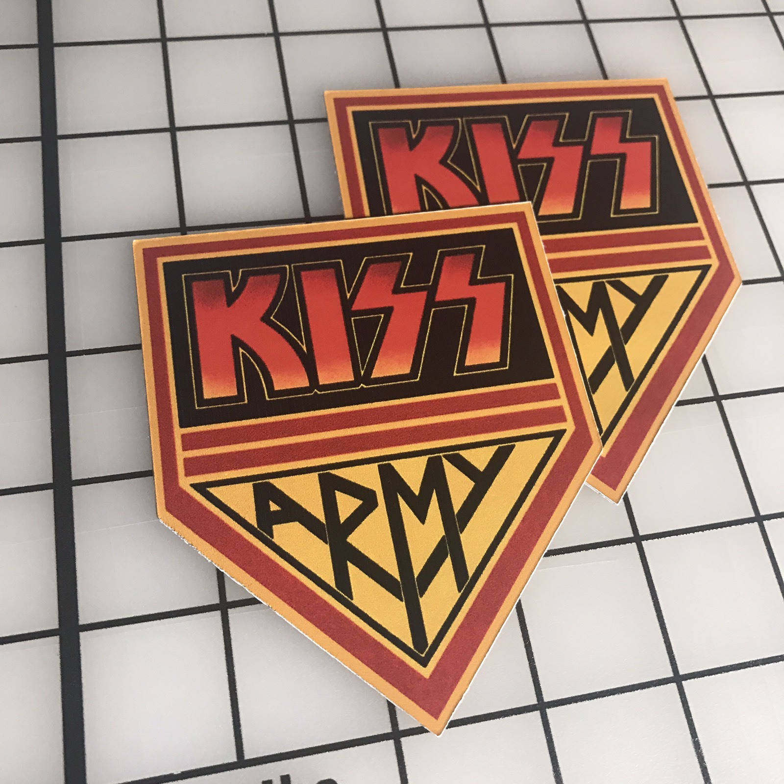 Kiss Army 4" Tall Vinyl Decal Sticker – BOGO