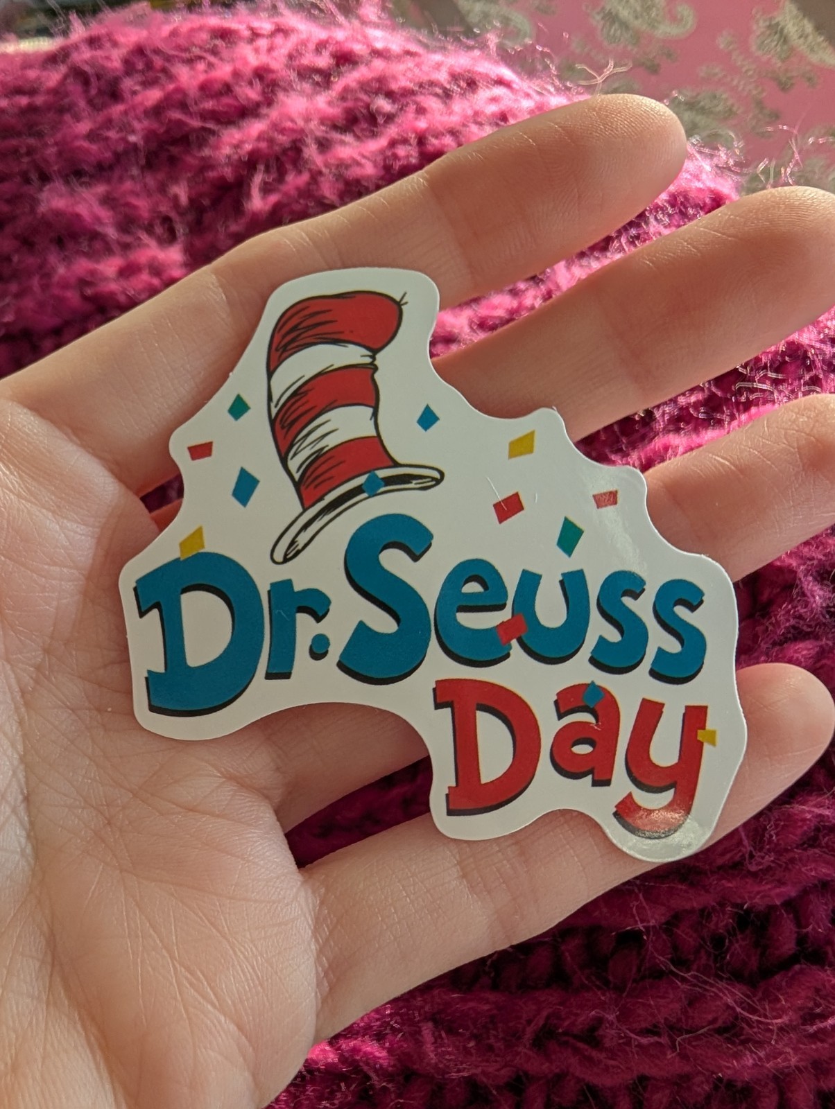 Dr. Seuss Sticker