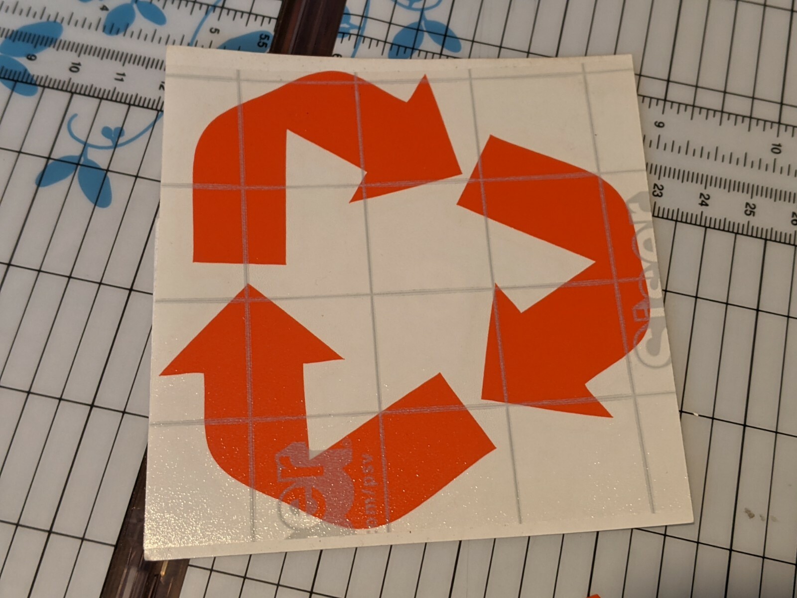 RECYCLE Trash Clean Decal Sticker Home Office School Recycling Renew and Reuse