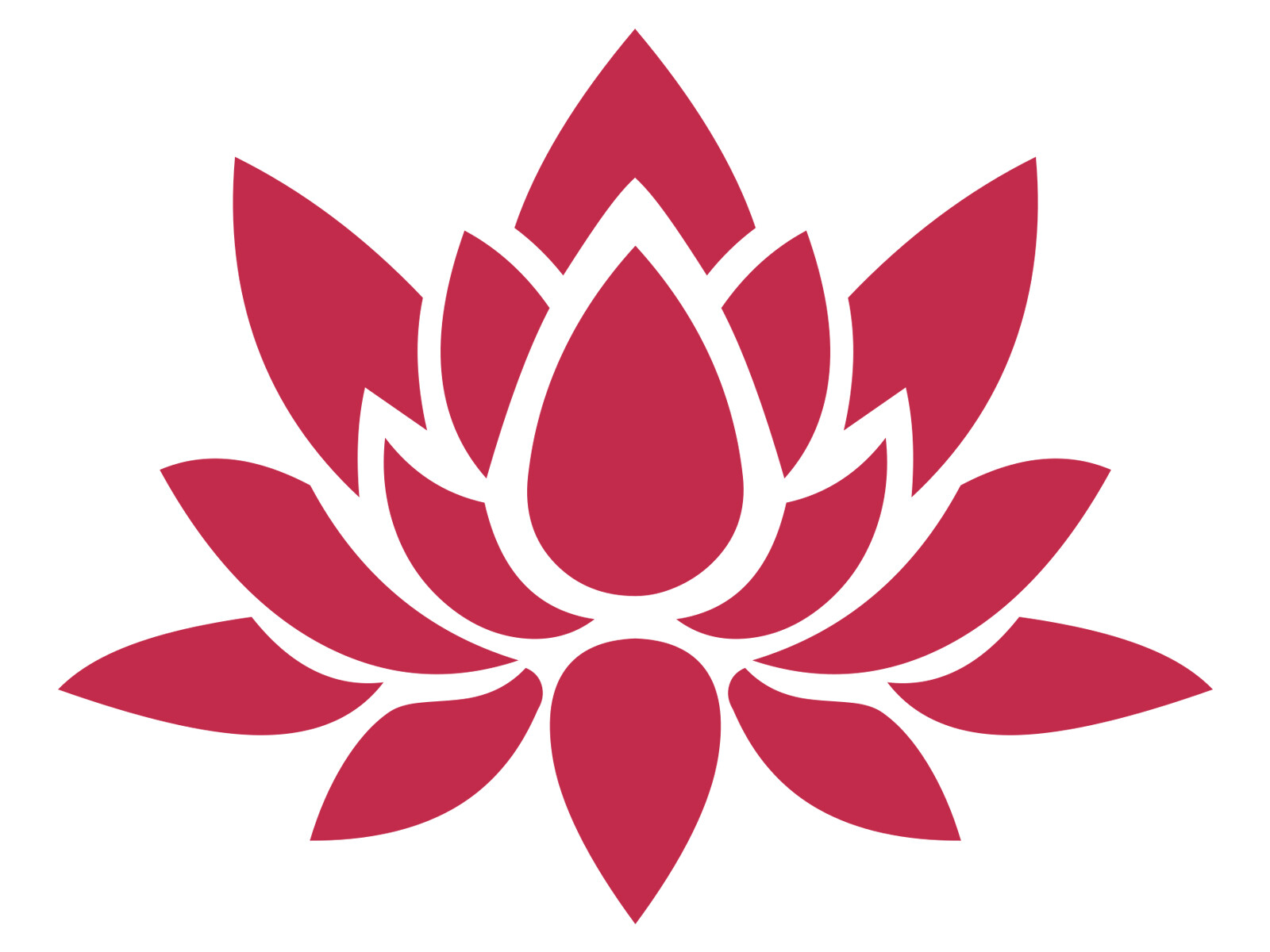 Lotus Flower Silhouette Vinyl Decal Car Self Love Water Bottle Boho Sticker