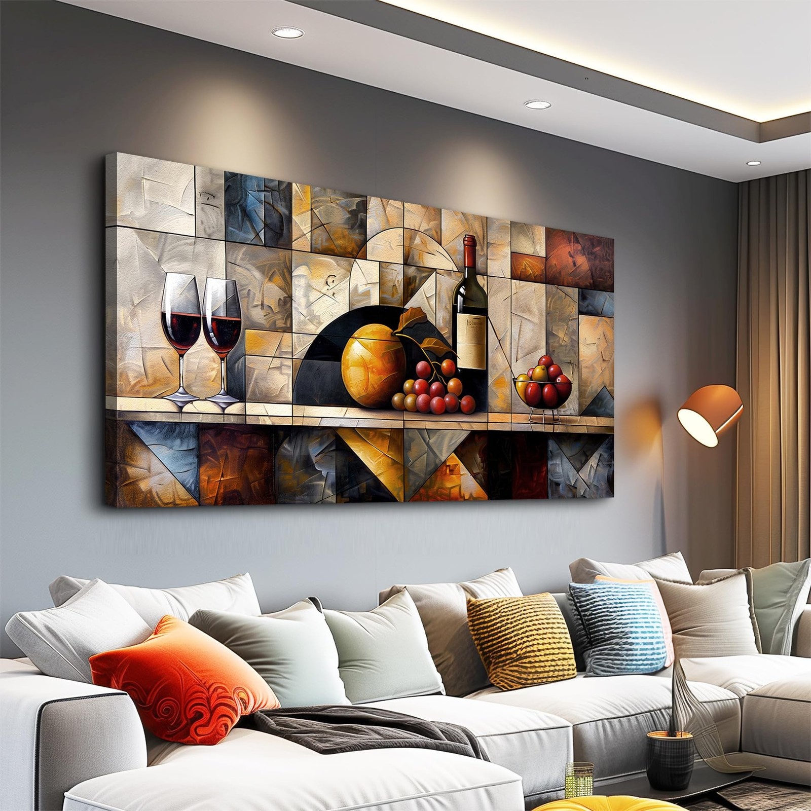 QIYILEXWART Canvas Wall Art For Living Room Wall Decor For Bedroom Kitchen Wa…