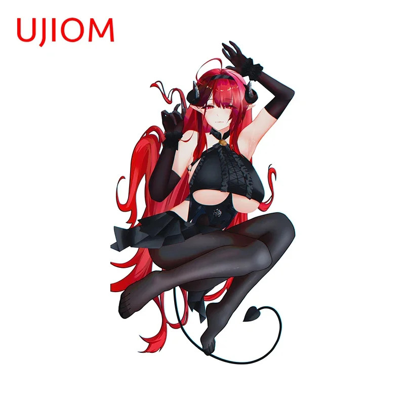 UJIOM For Azur Lane Hindenburg Big Boobs Wall Stickers Alluring Anime Girl Decal