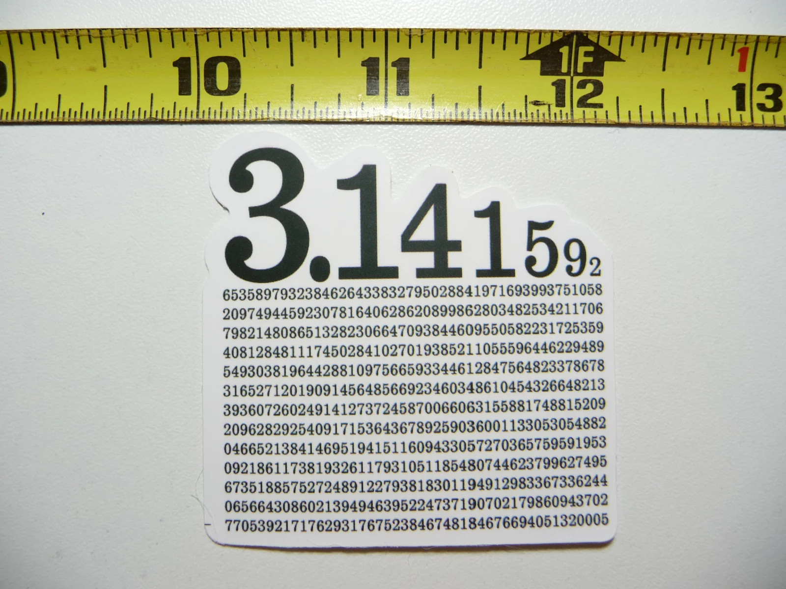 PI PRIME NUMBERS ROWS MATH SMALL STICKER DECAL MATHEMATICS SCHOOL CLASS TEACHER