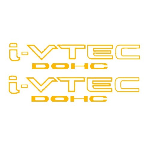 Pick your color of 2x i-VTEC DOHC JDM Sticker Decal Vinyl JDM Honda Acura ivtec
