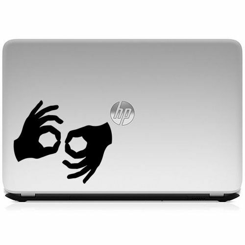 Interpreter Sign Language Waterproof Vinyl Decal Sticker for Door Windows Wall