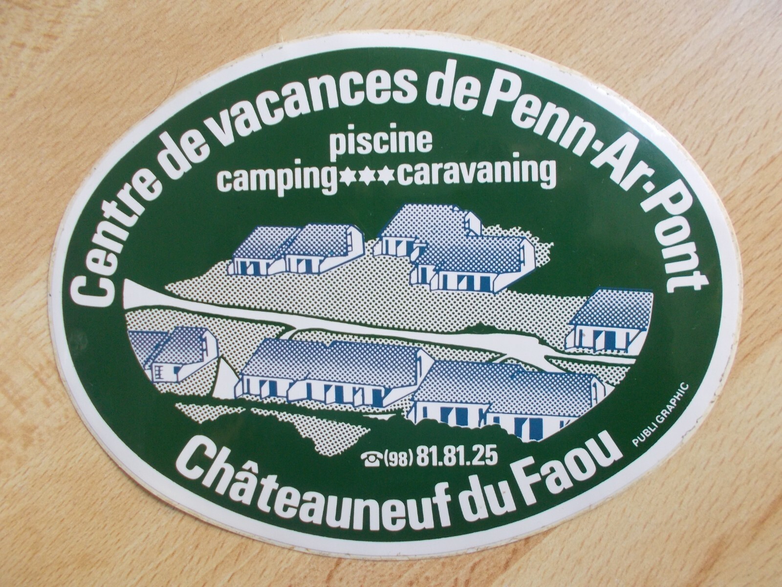 Sticker Centre Holiday Of Penn-Ar-Pont Camping Châteauneuf of the Family