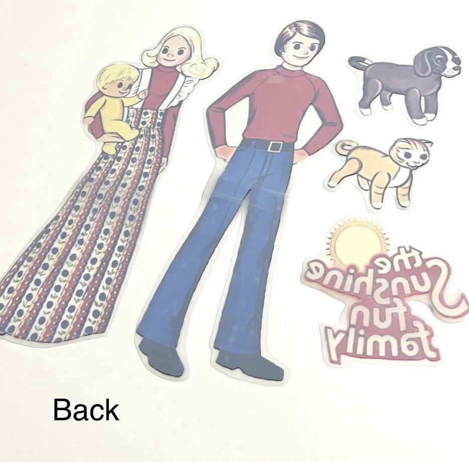 12” The sunshine Family Custom Made Vinyl Stickers, Extra Large