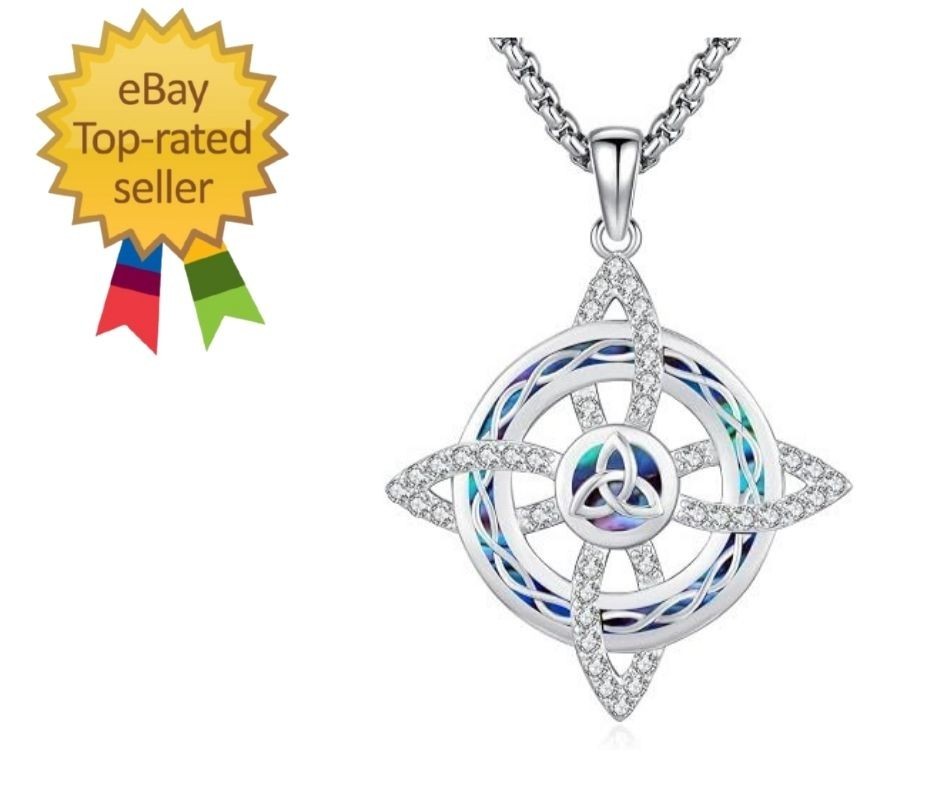 Witchy Jewelry for Women Men Nudo De Bruja Plata 925 Original Witches Knot Ne…