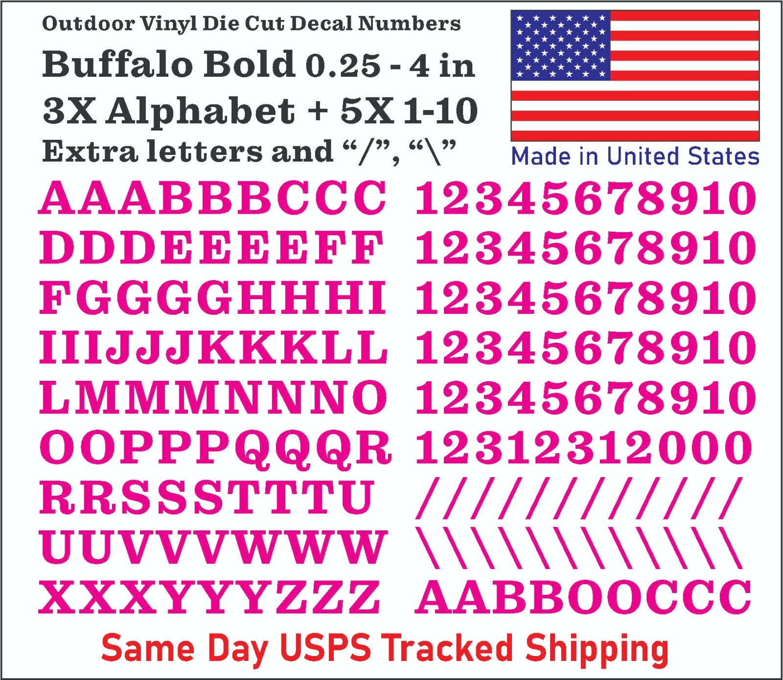 3XAlphabet & 0-10 Vinyl Decal Numbers – A-Z+0-10 Mailbox Address Decal Stickers