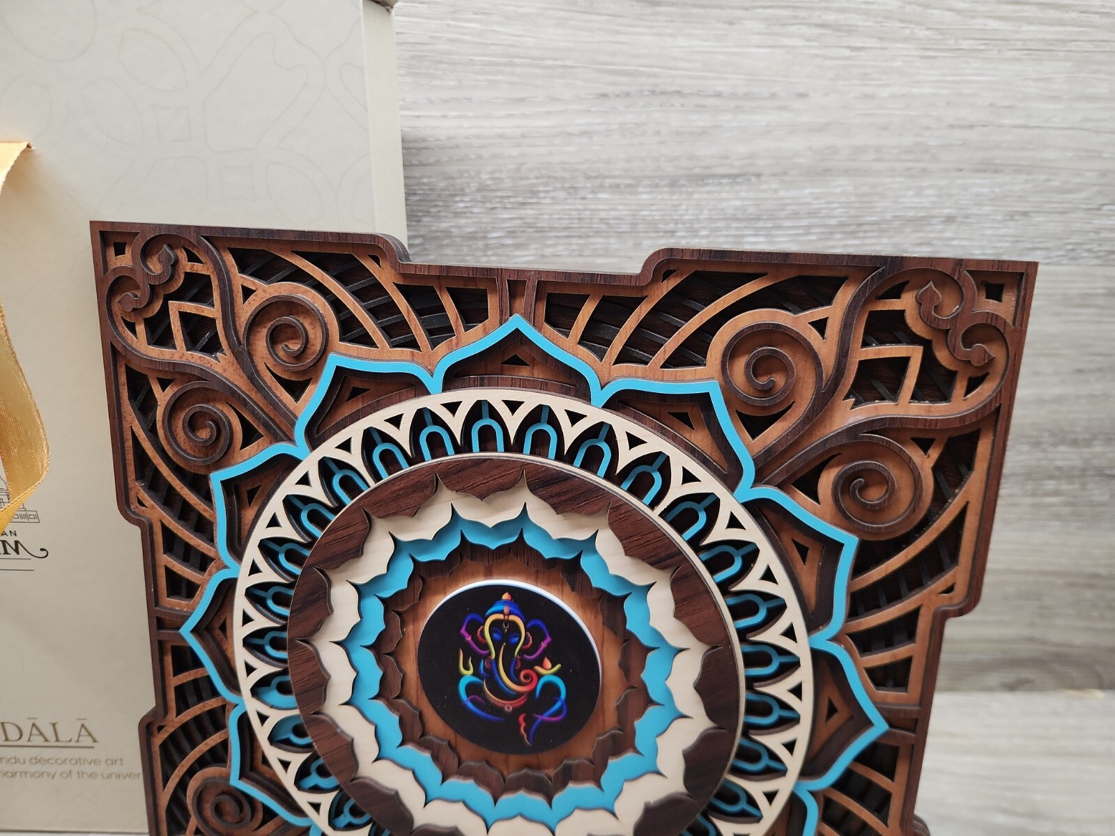 Mandala Is Hidu Decorative Art Representing The Harmony Of The Universe (Unique)