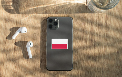 Poland Flag Sticker Decal