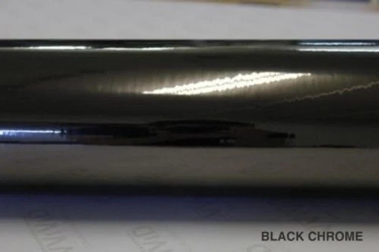 Black Mirror Chrome Vinyl Wrap Self Adhesive Film Air Release Bubble and Air-…