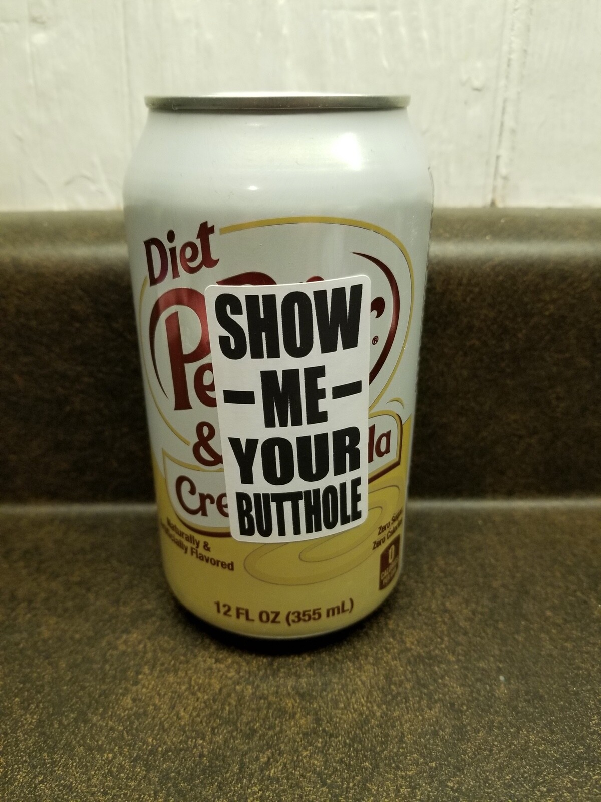 "SHOW ME YOUR BUTTHOLE" gag Stickers 25-500 Pack gag sticker joke gag decal