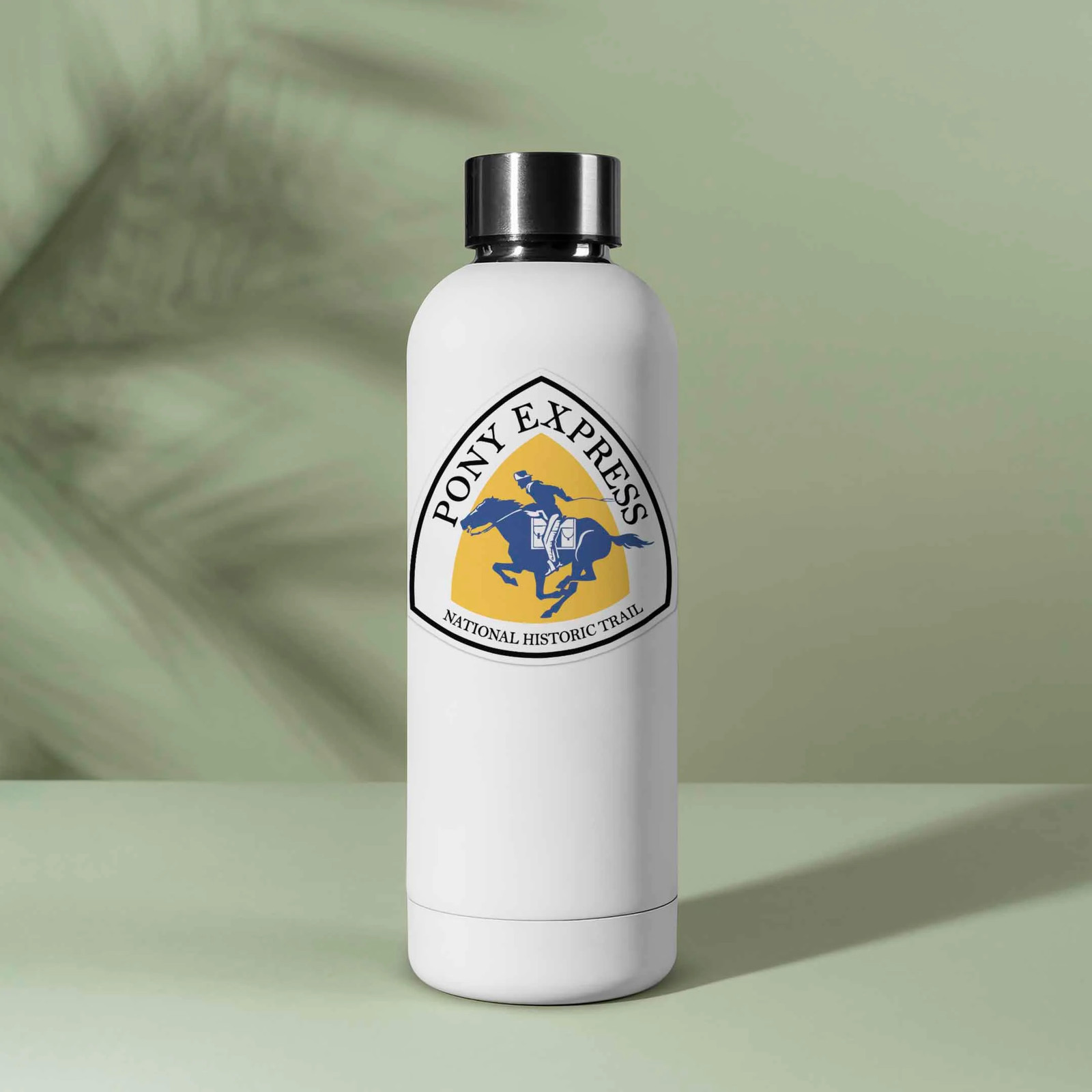 Pony Express National Historic Trail Sign Sticker- Water Bottle & Laptop Decal