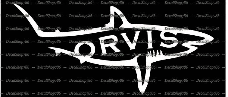 ORVIS Fishing/Hunting/Sporting Clothing-Gear – Vinyl Die-Cut Peel N' Stick Decal