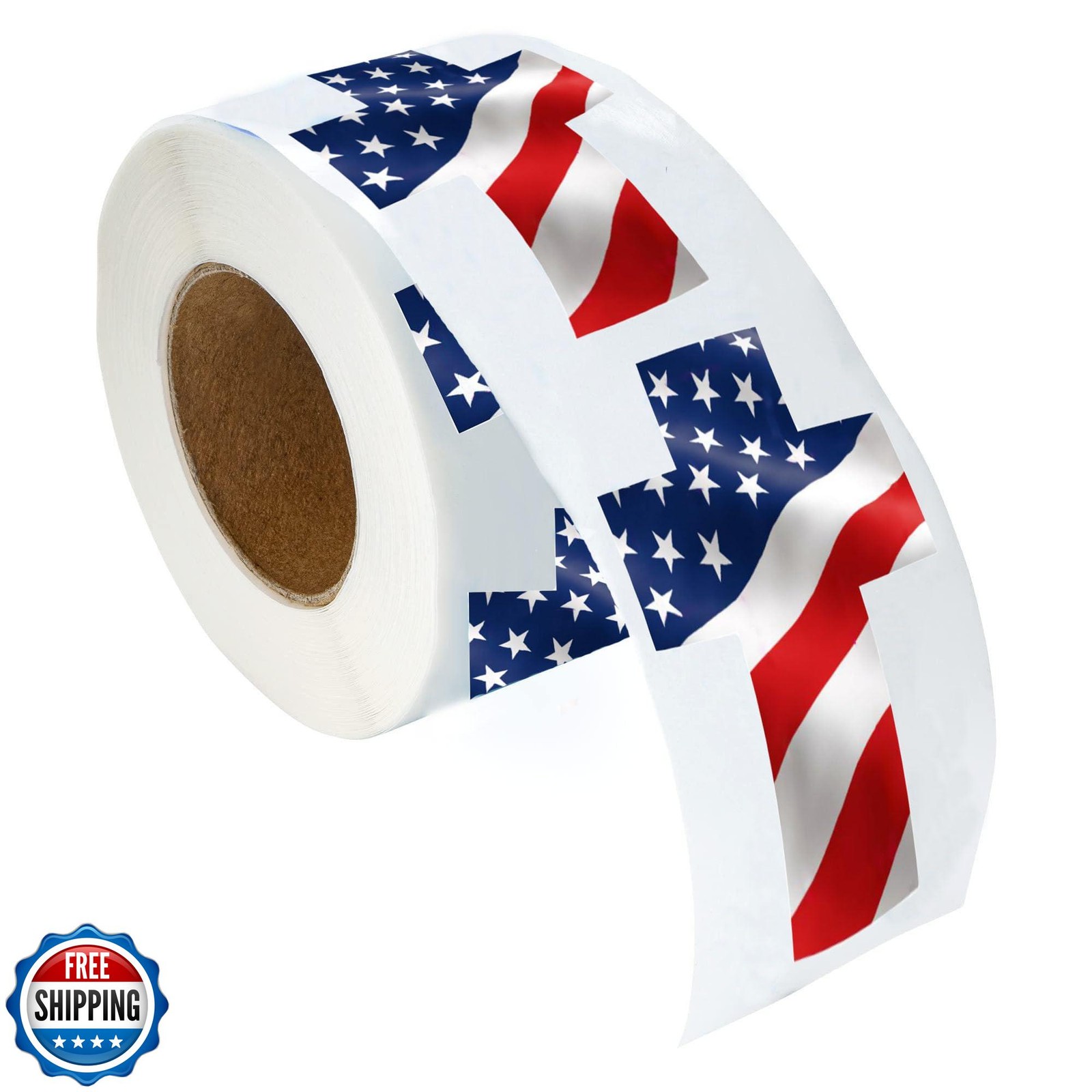 250 Large American Flag Cross Shaped – Showcase Your Patriotism Everywhere –