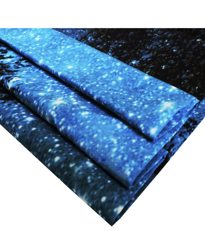 Forest Starry Tapestry Starry Sky Tapestry Moon and Stars Tapestry Galaxy