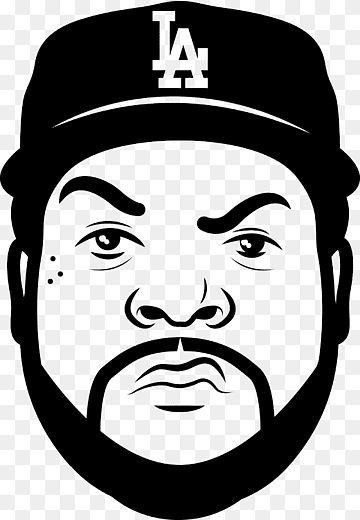 ICE CUBE Vinyl Die Cut Car Decal – FREE SHIPPING