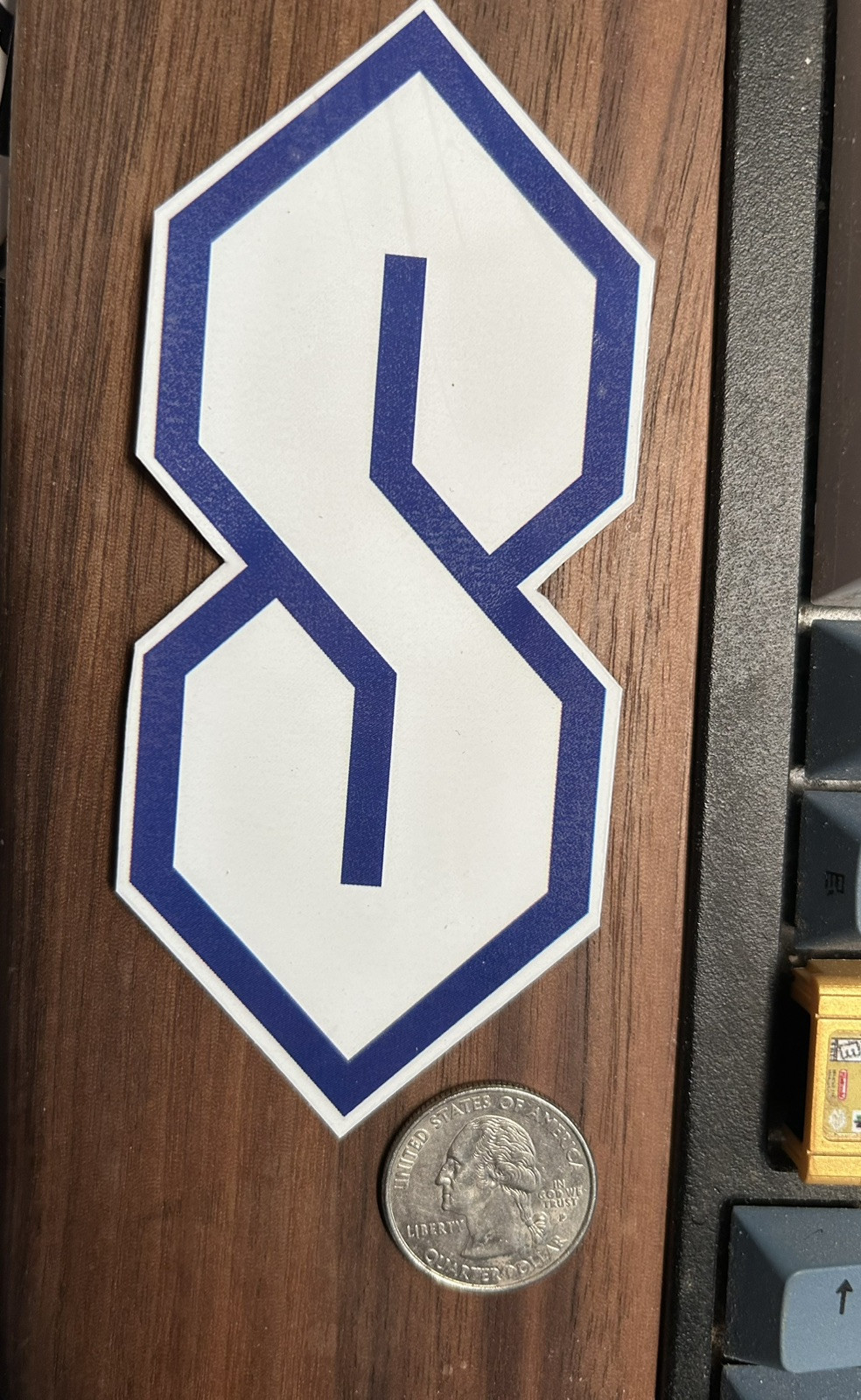 Cool S – Glossy Vinyl Sticker