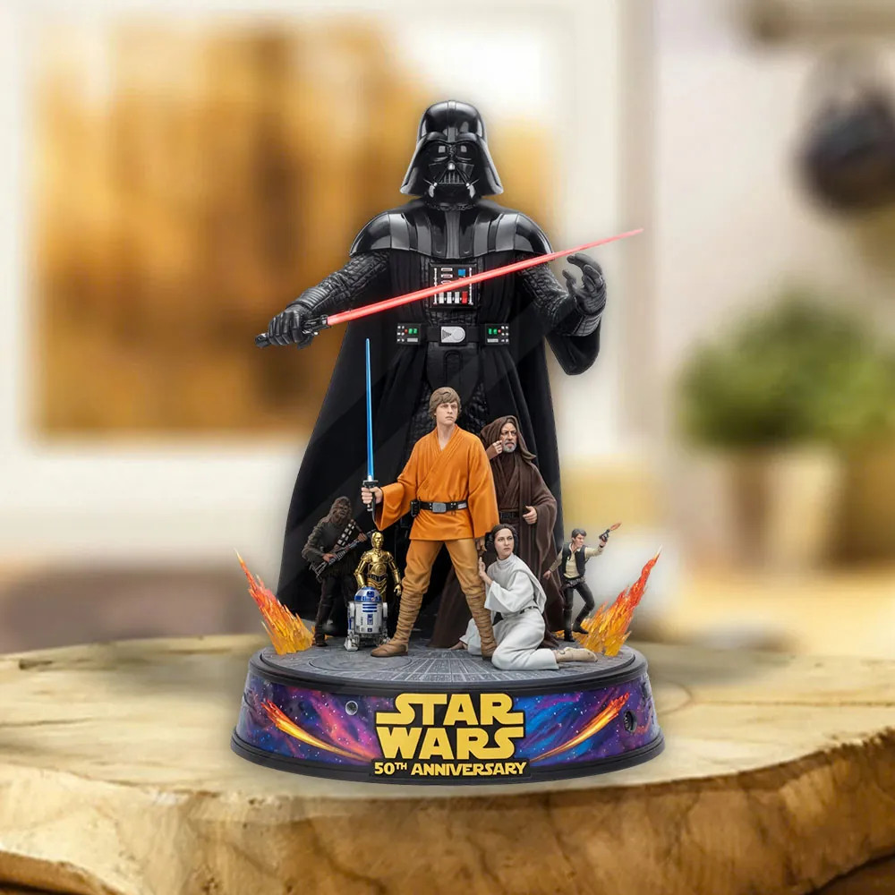 Wars 50th Anniversary Custom Shape Acrylic Plaque