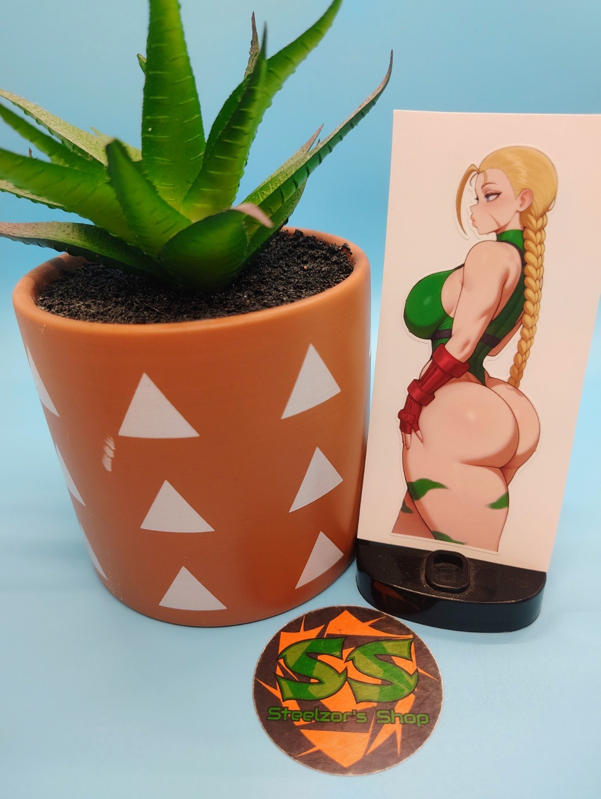 (4.5 Inches) Street Fighter – Cammy (Thicc) – Water-Resistant Vinyl Sticker