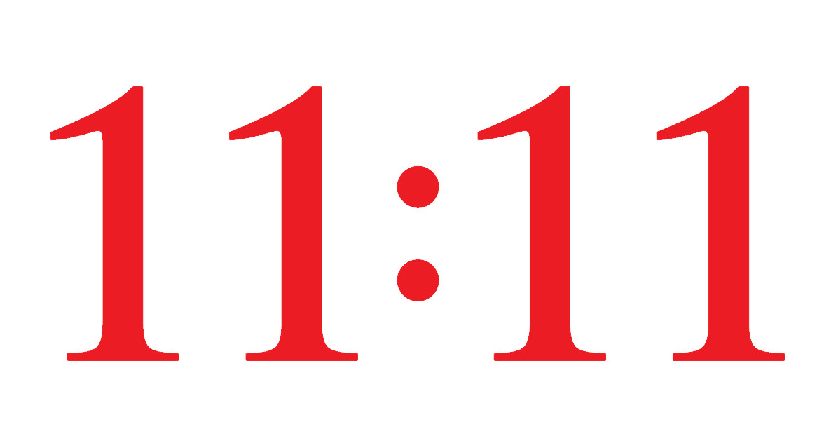 11:11 ANGEL NUMBER, NUMEROLOGY, Decal Stickers for Cars, Window, Laptop, Tablet.