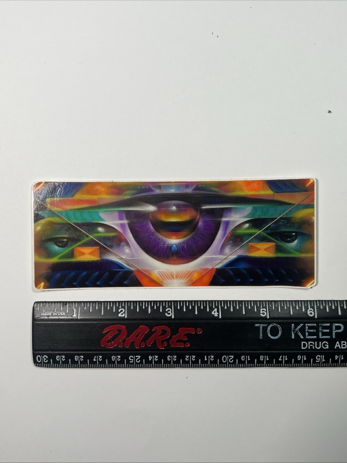 Rare 6” VYAL ONE LOD K2S Eyeball Vinyl Graffiti Art Sticker