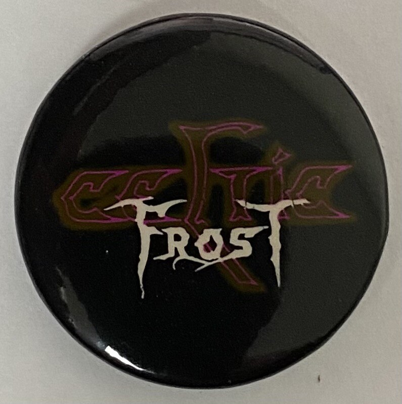 Celtic Frost Tragic Serenades 1986 Official Tour Badge Very Rare