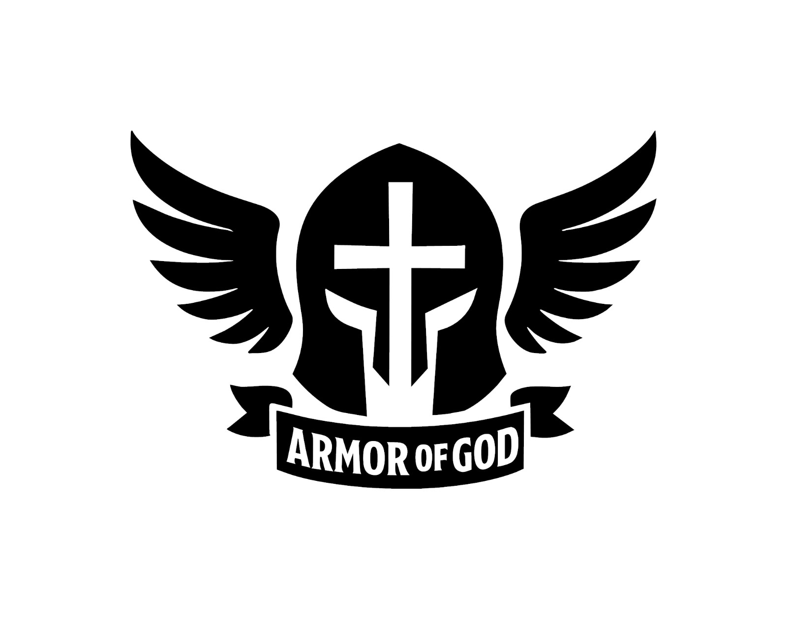 Put on the Whole Armor of God Ephesians 6-10 Bible Verse inspired decal