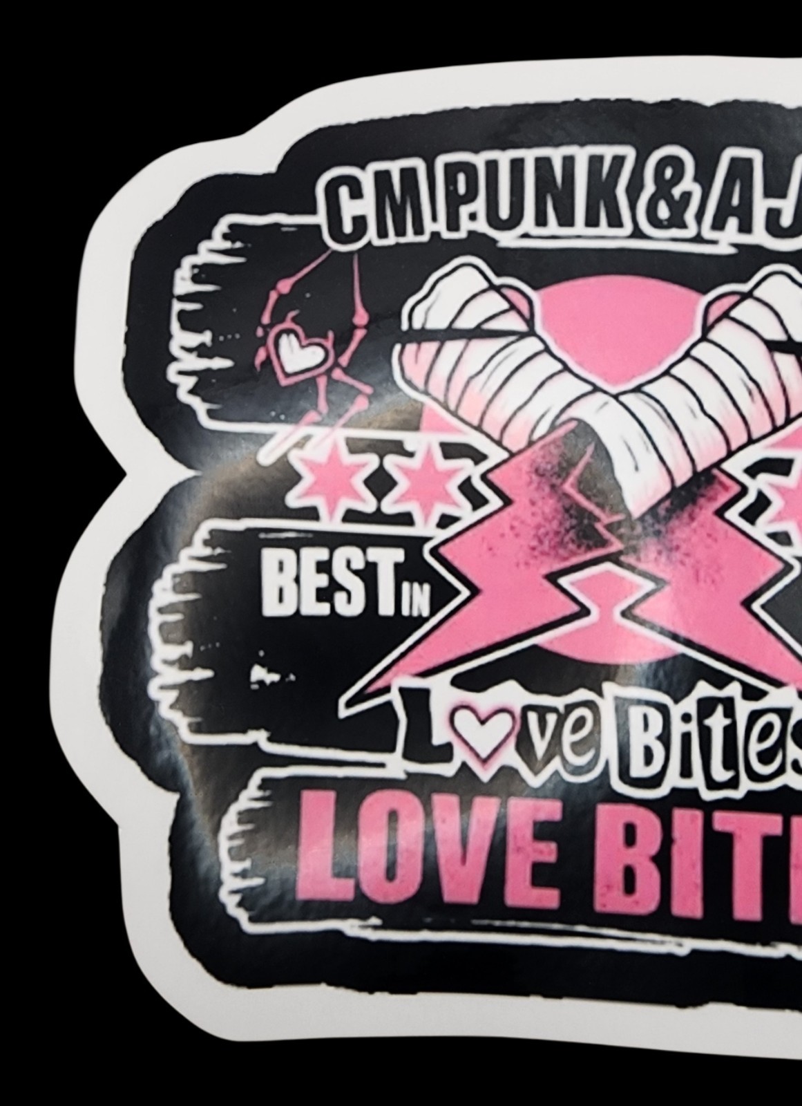 Female Wrestler Waterproof Car Decal Laptop Vinyl Sticker Large