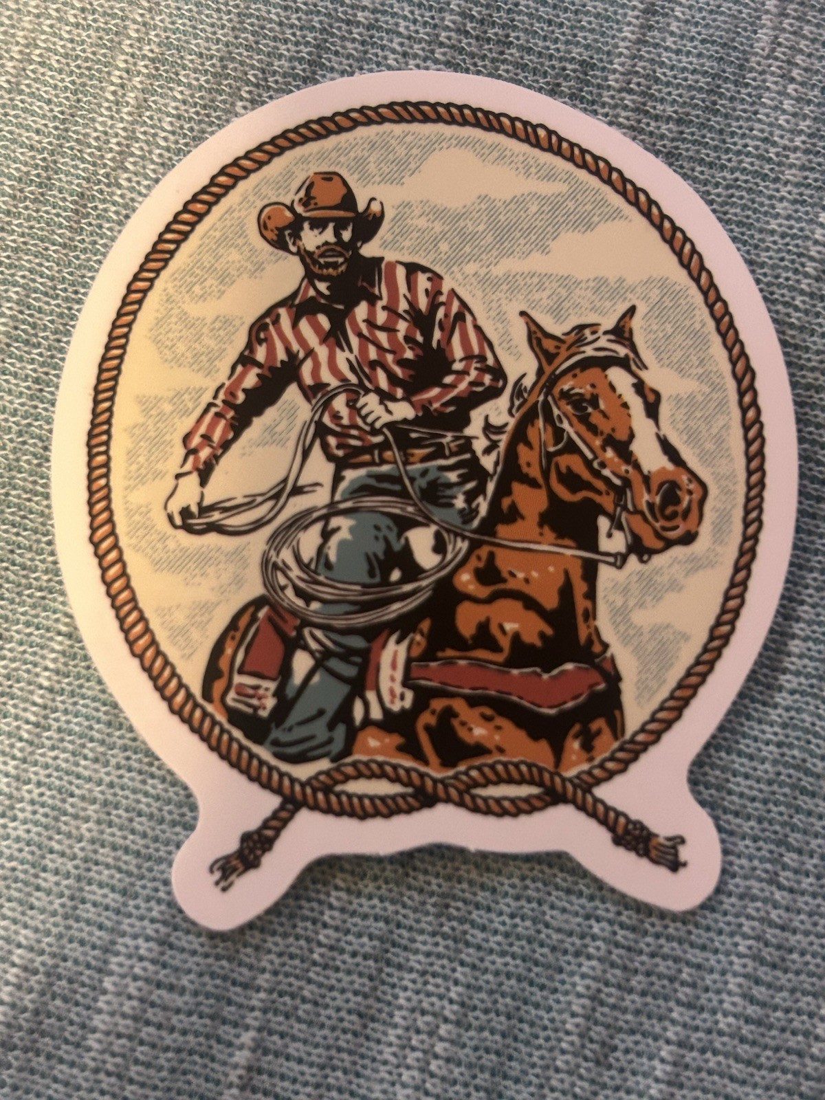 Western Themed Lot Of Stickers (10) + Bonus Extra Cowboy, Western, Horse ALL NEW