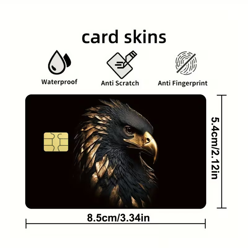 Black Eagle Credit Card Skin Sticker Debit Card Wrap Vinyl Cover Decal