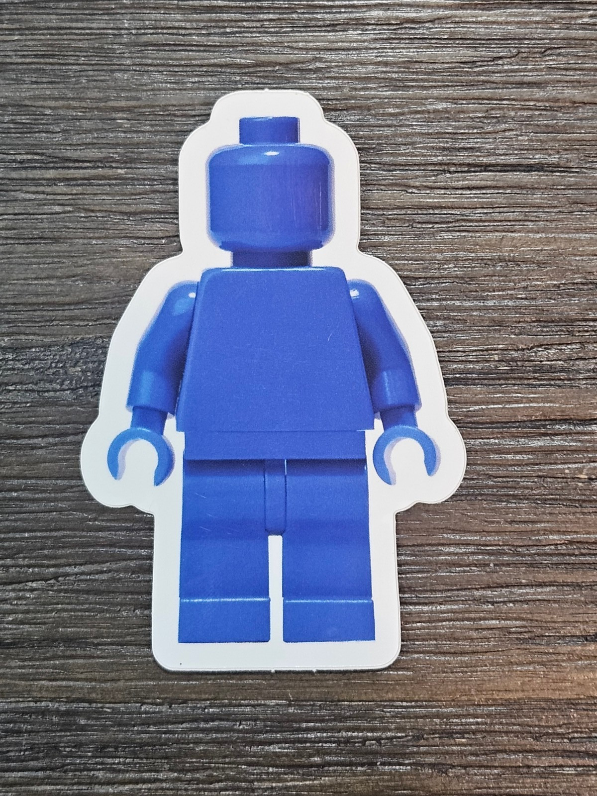 Vinyl building block stickers