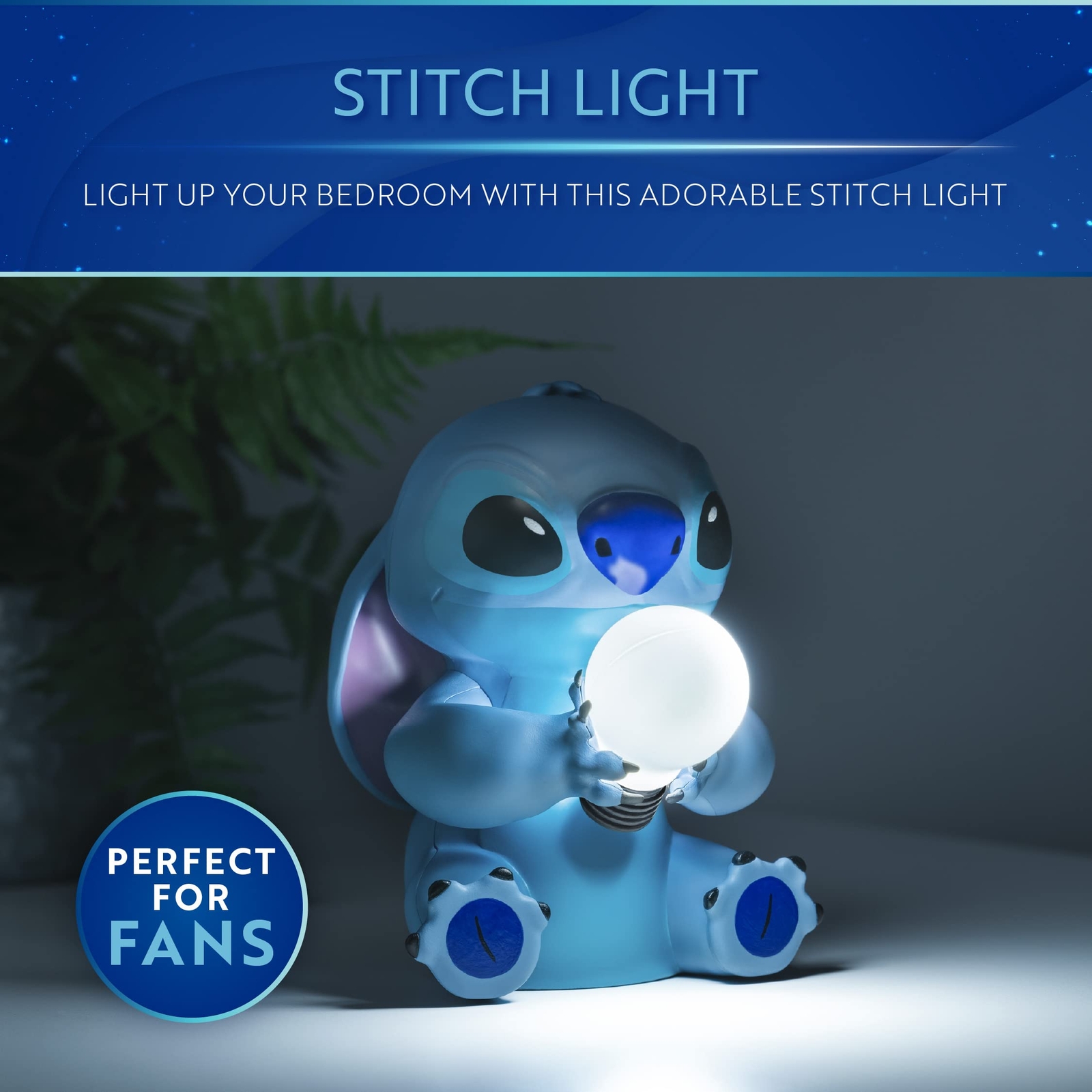 Lilo and Stitch Stitch Character Lamp Cute Room Decor for Kids Bedrooms