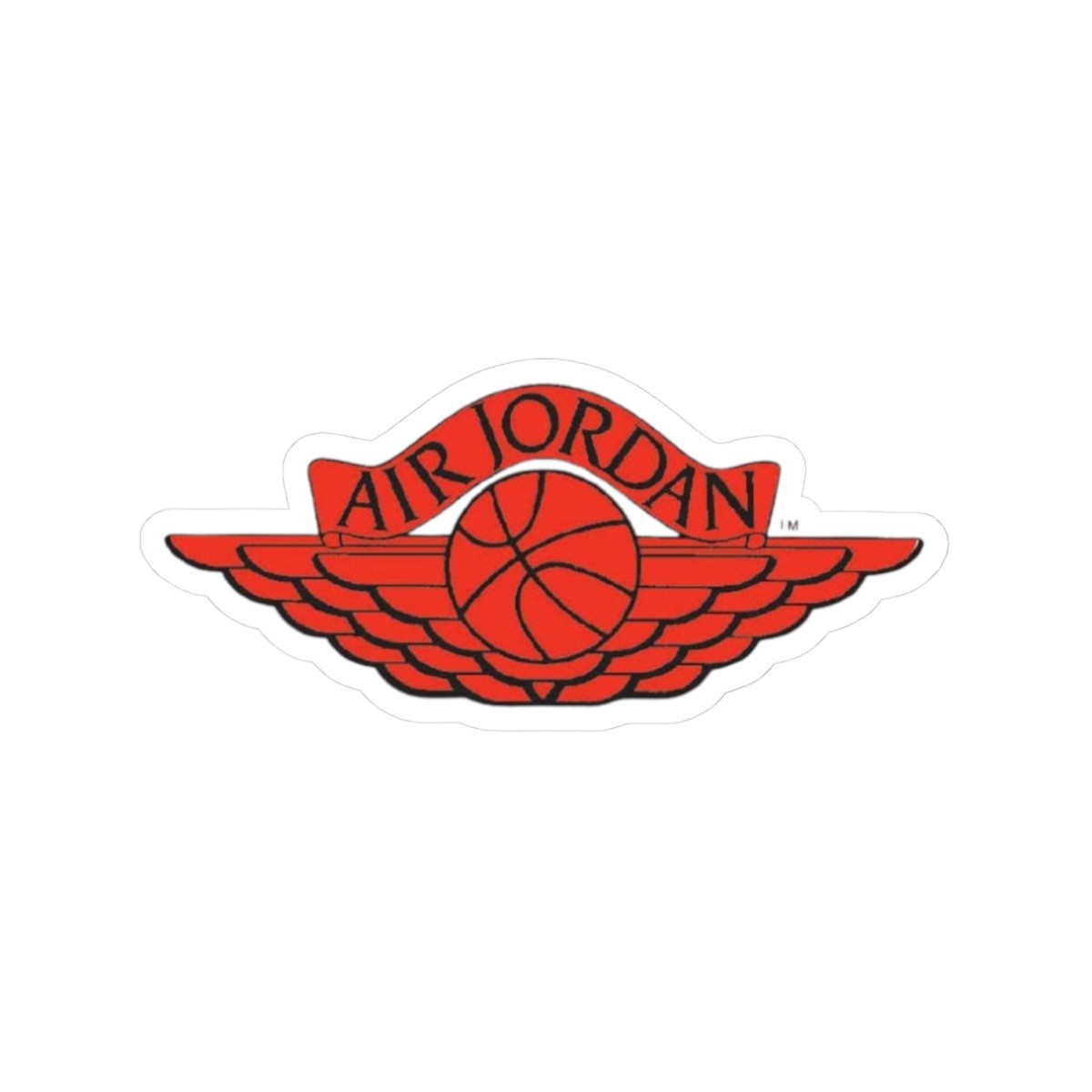 Air Jordan Wings Logo Kiss-Cut Stickers