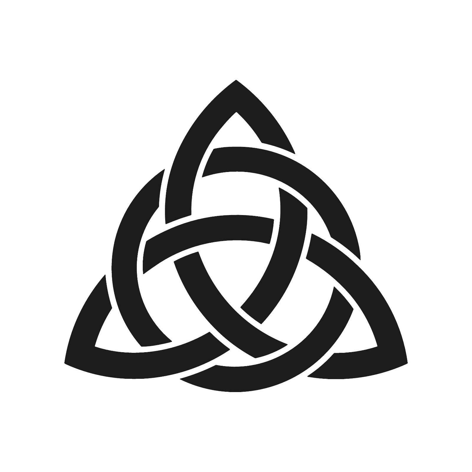 Trinity Triquetra vinyl decal Thefoil Celtic Knot Irish Decal Sticker