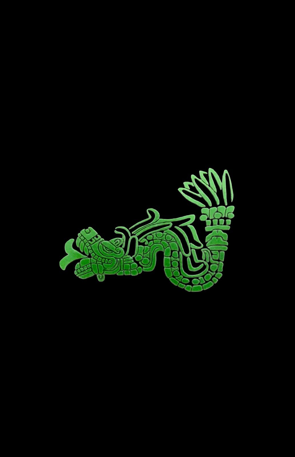 Quetzalcoatl, Serpiente Emplumada, Sticker, Decal Permanent Vinyl, Mexico, Aztec