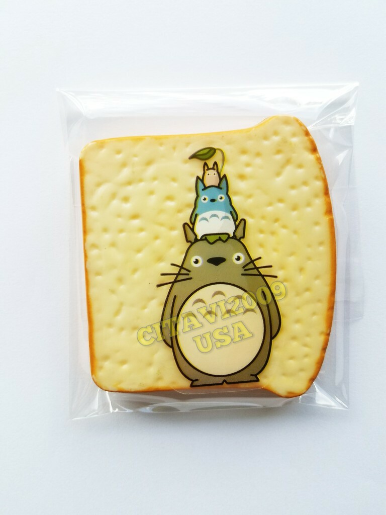 TOTORO STICKER SET OF 10 TRANSLUCENT WATERPROOF DECOR DECAL ANIME CARTOON.