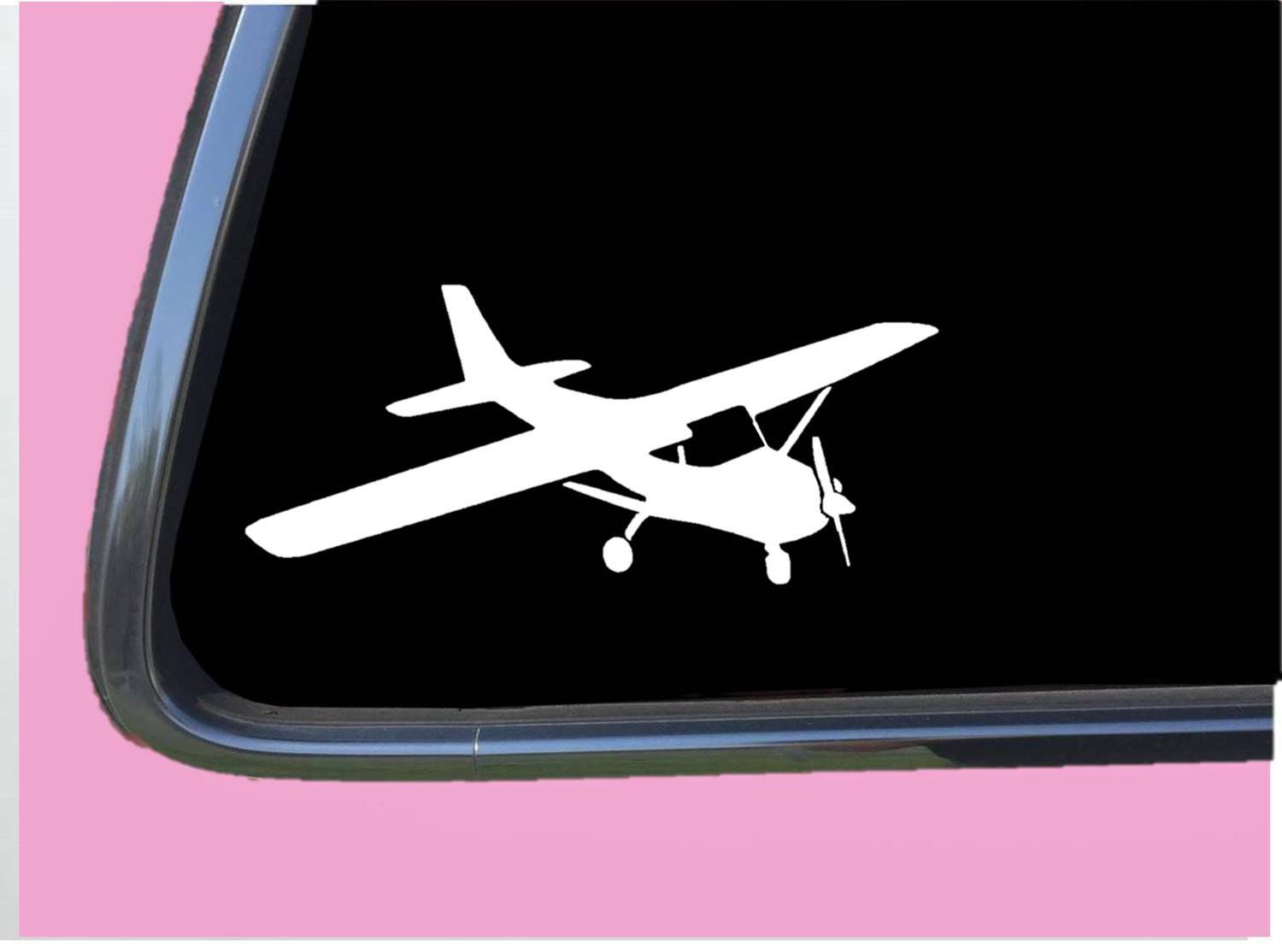 Airplane sticker TP 1247 8" plane Decal pilot