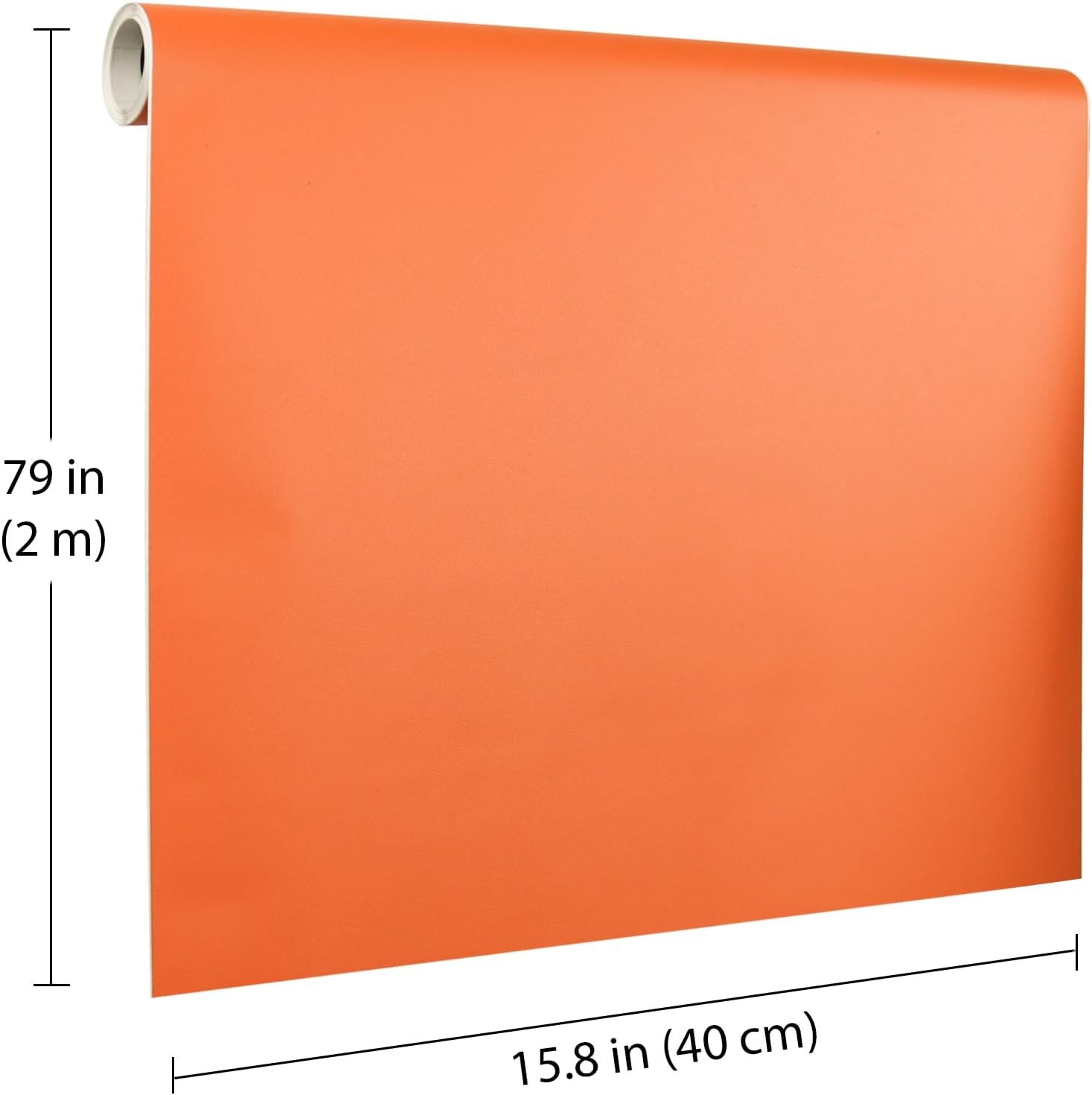 Orange Peel and Stick Wallpaper, 15.7 X 78.7 inches 15.7" x 78.7",