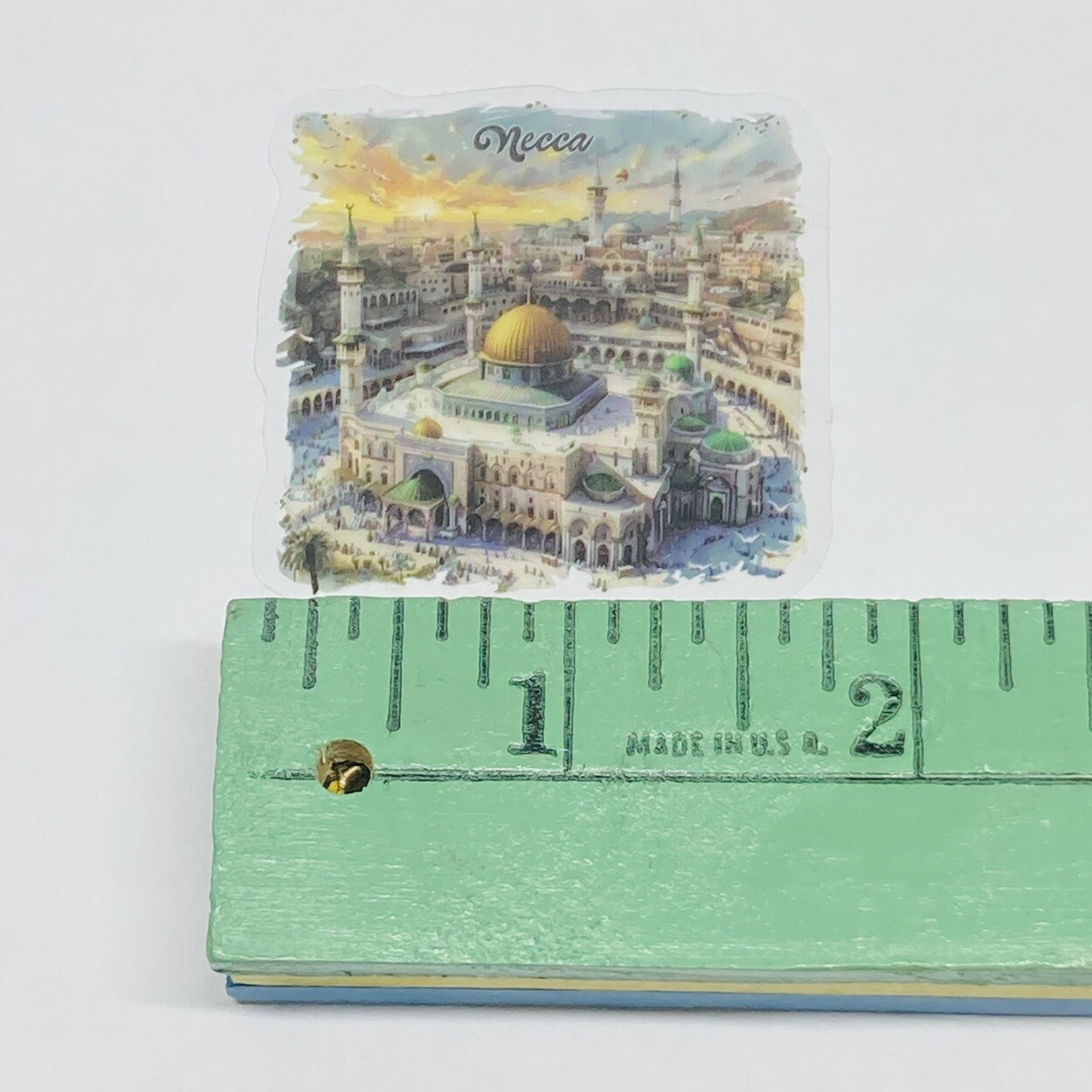Mecca Mosque Clear Transparent Sticker Travel City Art Decal Vinyl Souvenir Tc6