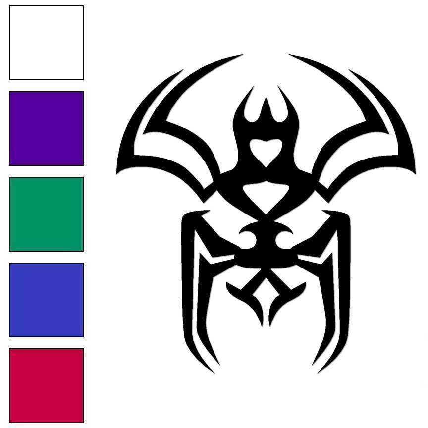 Tribal Spider, Vinyl Decal Sticker, Multiple Colors & Sizes #6670