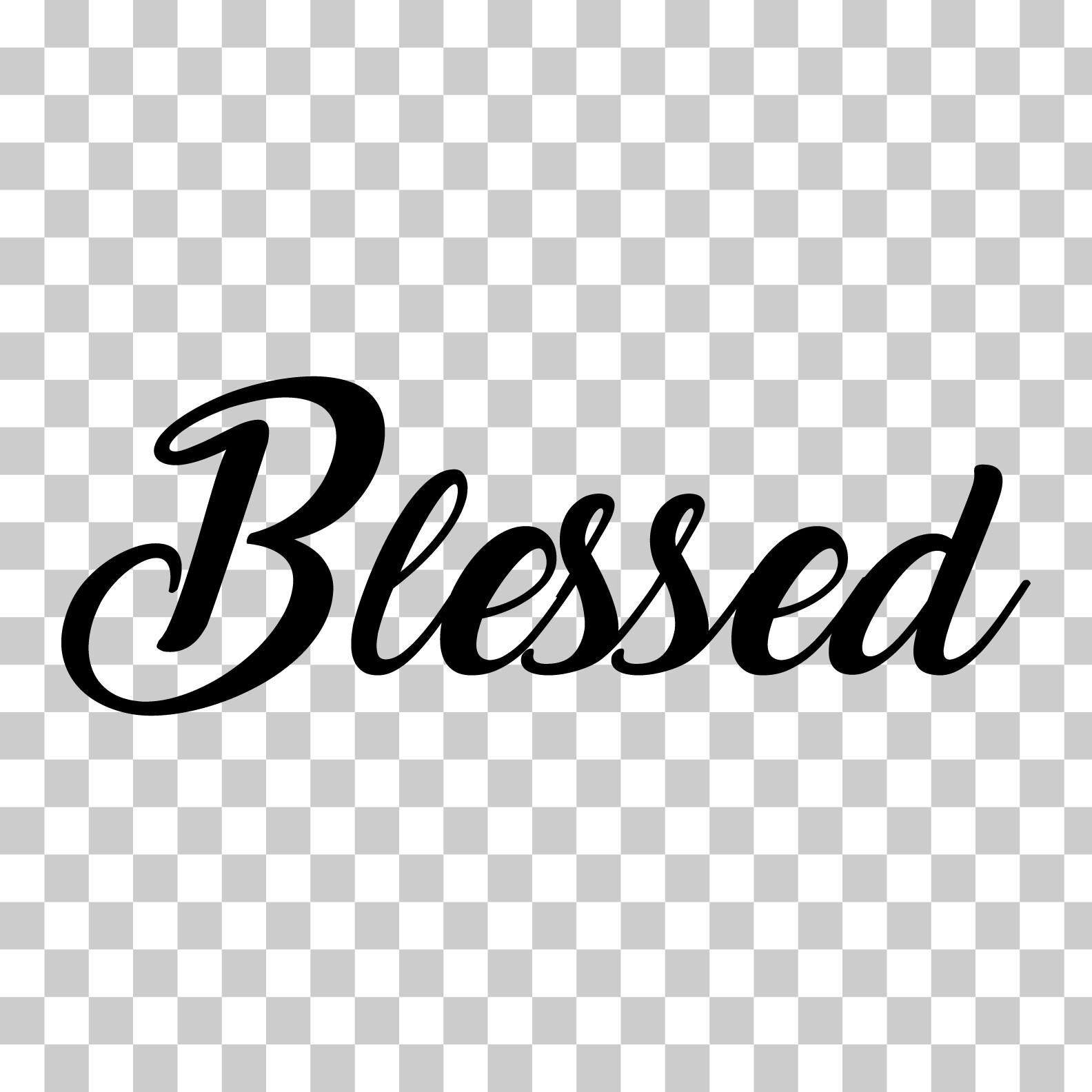 Blessed Custom Vinyl Sticker / Decal