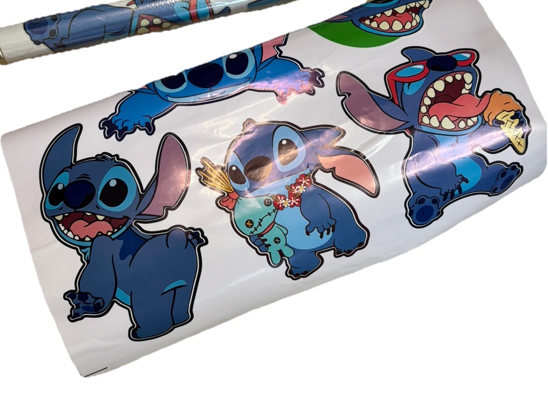 NEW Lilo & Stitch Removable Vinyl Wall Stickers Decal | Kids Room Disney Decor