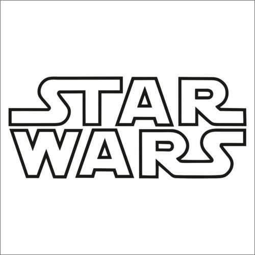 STAR WARS LOGO FORCE JEDI STICKER VINYL DECAL CAR WINDOW USA MADE